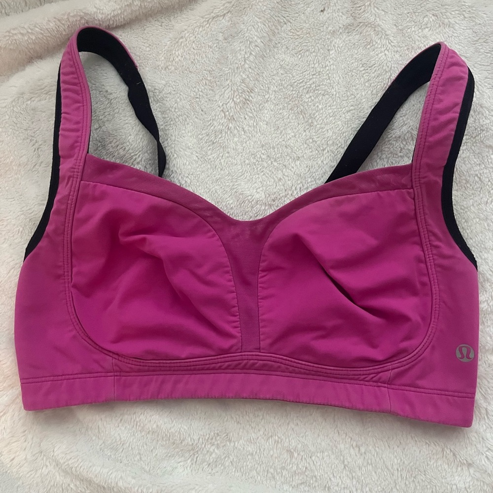 lululemon athletica Pink Sports Bra Size 10